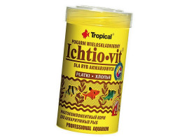Сухой корм для аквариумных рыб Tropical в хлопьях Ichtio-Vit 100 мл (для всех рыбок)