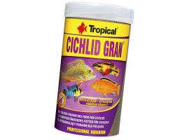 Сухий корм для акваріумних риб Tropical в гранулах Cichlid Gran 250 мл (для всіх цихлид)