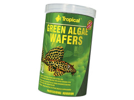 Сухой корм для аквариумных рыб Tropical в пластинках Green Algae Wafers 1 л (для травоядных донных рыб)