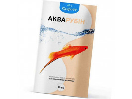 Натуральний корм для акваріумних риб Природа Акварубін 10 г (для всіх рибок)