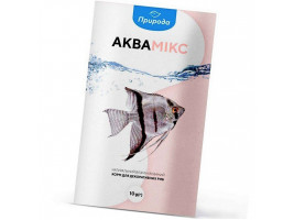 Натуральный корм для аквариумных рыб Природа Аквамикс 10 г (для всех рыбок)