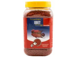 Корм для рыб Цвет размер 1 банка 650ml\300гр (Золота Рибка)
