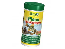 Сухий корм для акваріумних риб Tetra в пластинках Pleco Spirulina Wafers 250 мл (для травоїдних донних риб)