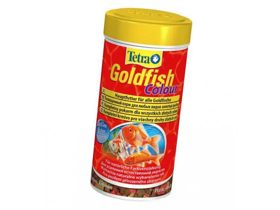 Сухой корм для аквариумных рыб Tetra в хлопьях Goldfish Colour 250 мл (для золотых рыбок) Сухой корм для аквариумных рыб Tetra в хлопьях Goldfish Colour 250 мл (для золотых рыбок)