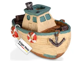 Декорація рибальський човен Kruger Meier Fishing Boat 11x6.5x7.5см 