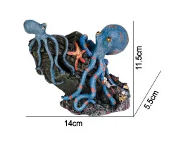 Декорація скарби восьминога Kruger Meier Octopus Treasure 14x5.5x11.5см