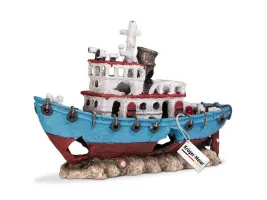Декорація корабель Kruger Meier Shipwreck 28x9x18см 