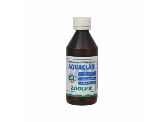 Засіб для боротьби з водоростями Zoolek Aquaclar 250мл 