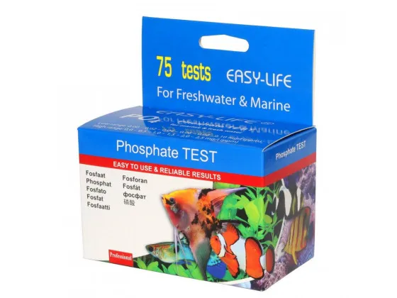 Тест на фосфаты PO4 Easy-Life Phosphate 75 тестов Тест на фосфаты PO4 Easy-Life Phosphate 75 тестов
