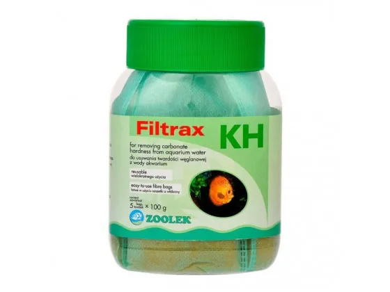 Наповнювач для зниження KH Zoolek Filtrax KH 5х100г Наповнювач для зниження KH Zoolek Filtrax KH 5х100г