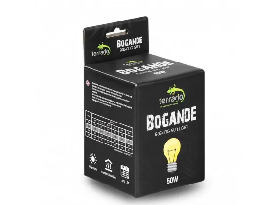 Лампа точкового нагріву Terrario Bogande Basking Sun Light 50w Лампа точкового нагріву Terrario Bogande Basking Sun Light 50w