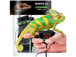 Нагрівальний мат з термостатом Terrario Amantea 2.0 20W 42x28см