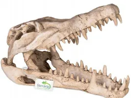 Декорация череп крокодила Terrario Crocodile Skull XL 23x11x16см