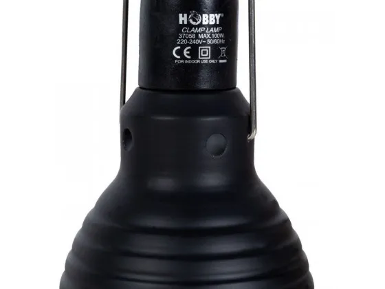 Світильник глибокий рефлекторний Hobby Clamp Lamp 14см 100 Вт Світильник глибокий рефлекторний Hobby Clamp Lamp 14см 100 Вт