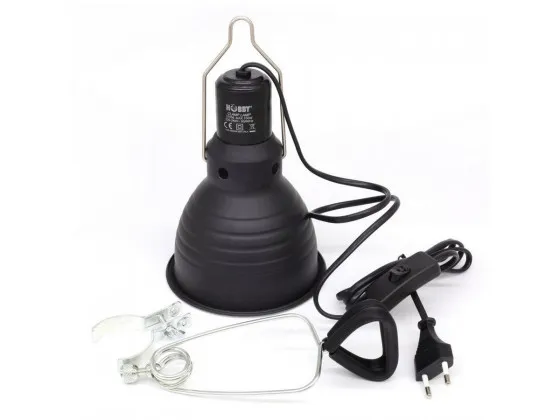 Світильник глибокий рефлекторний Hobby Clamp Lamp 14см 100 Вт Світильник глибокий рефлекторний Hobby Clamp Lamp 14см 100 Вт