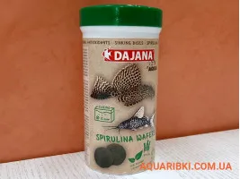 Корм Spirulina Wafers 250 ml. Dajana PET