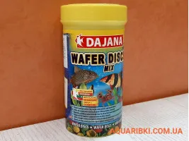 Корм Wafer discs mix 250 мл. Dajana PET