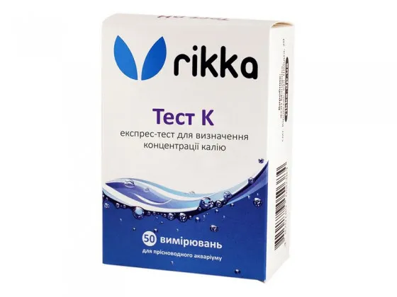 Тест Rikka К калий 50 измерений