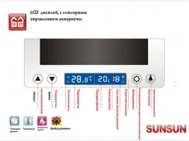 Акваріум із кришкою Sunsun AT 500A